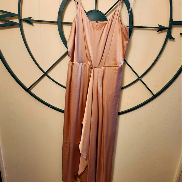 chinese dress ladies Summer Silk Dress Ladies Cowl Neck Pure Silk Slip Dress main image 1